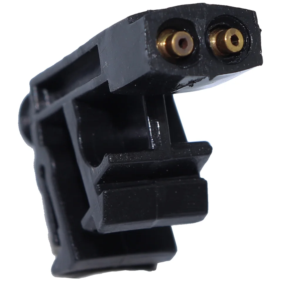 VGOL 2pcs Voiture Lave-Glace T Connecteur Pare-Brise Tuyau De Pulvérisation 3 Voies Clapets Anti-Retour 9178895 31391513 Compatible Avec C30 S40 V50