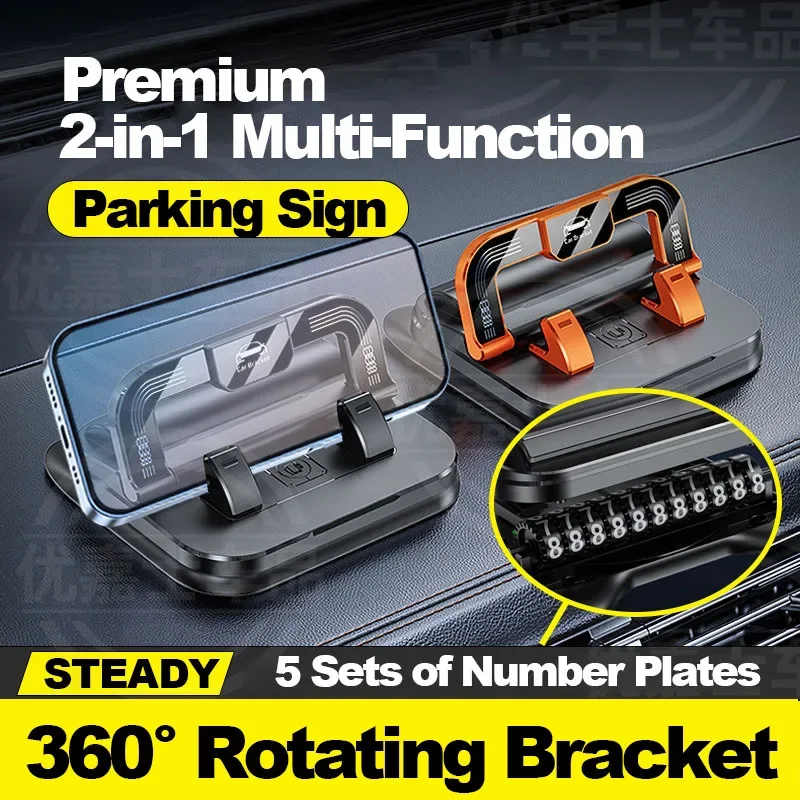 Phone Holder Car 360 Rotation Mount
