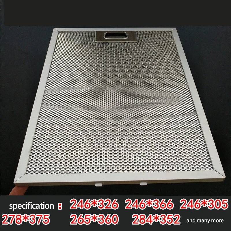 2 x Smeg Aluminium Metal Mesh Cooker Hood Grease Filter fits most Models 300x250 