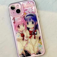 Y2k Hip Hop Girls Print Phone Case For Iphone 16 15 7 8 Plus 14 13 Pro Case Japanese Harajuku Stylish For Iphone Xr Xs Max Cover