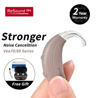 Original Resound VE Hearing Aids Programmable Mini High Power Hearing Aid For Deafness,Noise-Cancellation Premium Sound Quality 1