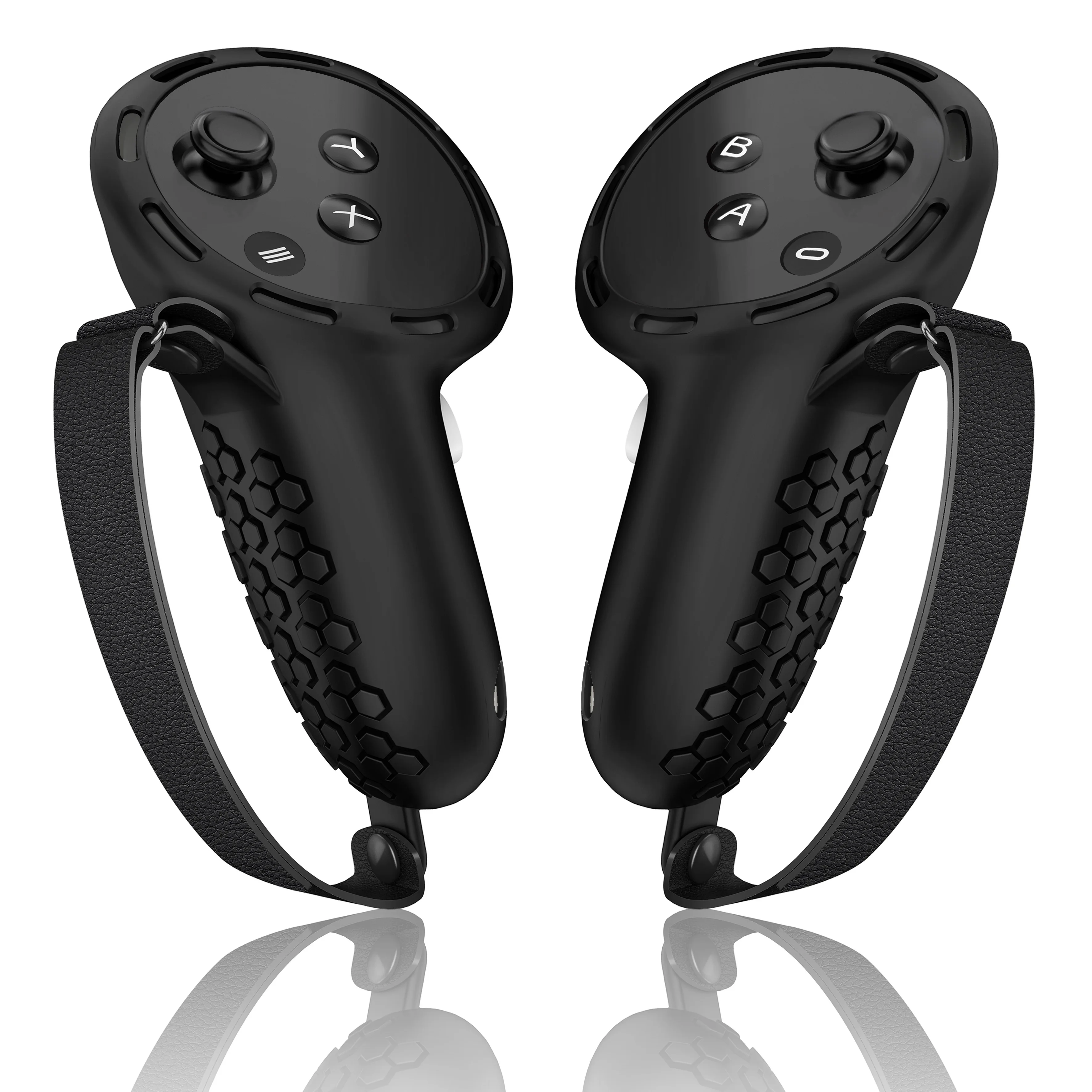 design Silicone Grip Cover Protector with Knuckle Straps