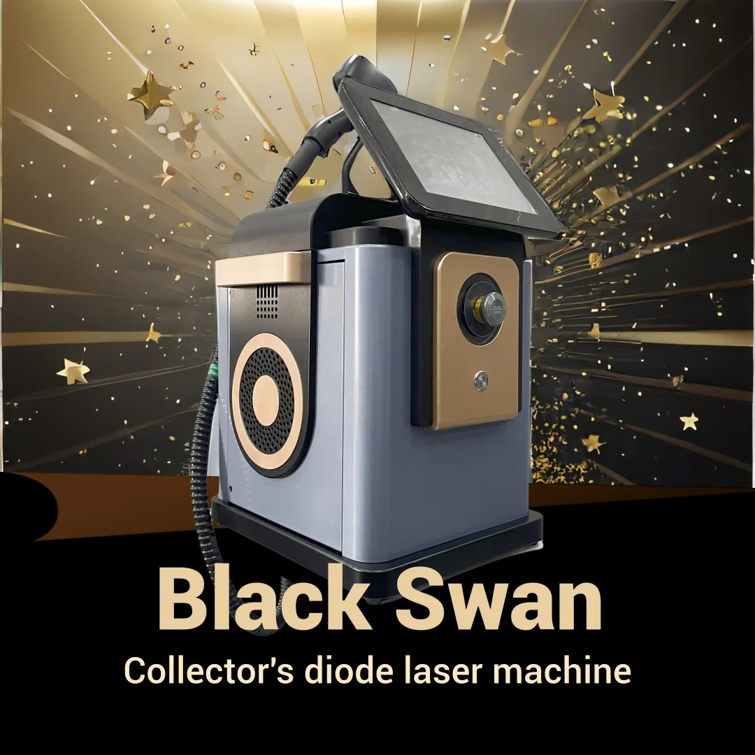 Portable 3 Wave Ice Titanium Professional 808nm Diode Laser Body Face Hair Removal Machine 4000w