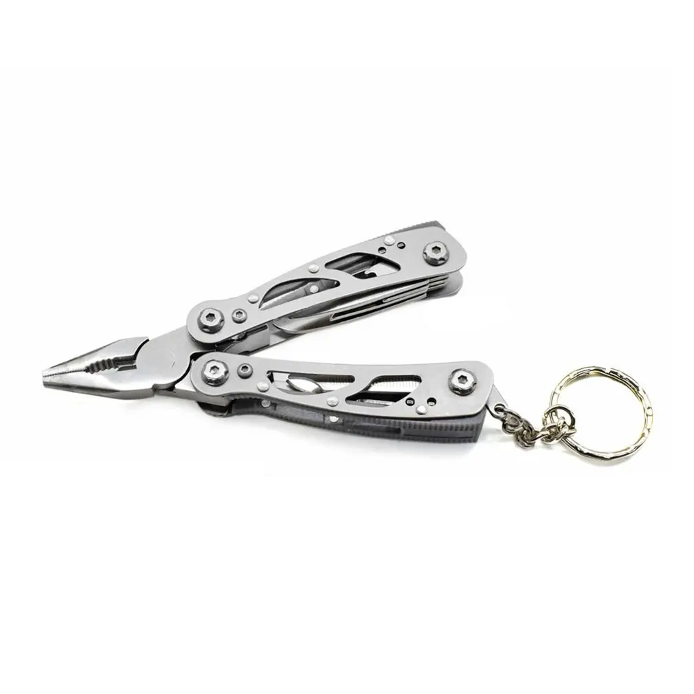 Description Picture 2 of itemMultifunctional Outdoor Stainless Steel Pocket Knife Pliers Folding Mini Portable Compact Multi-purpose Survival Rescue Tool