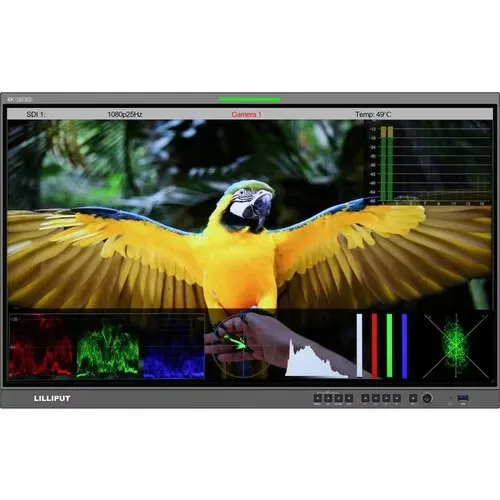 LILLIPUT Q31 31Inch 10bit Professional Broadcast Production Studio Monitor 12G-SDI and 12G-SFP Fiber Optic Input