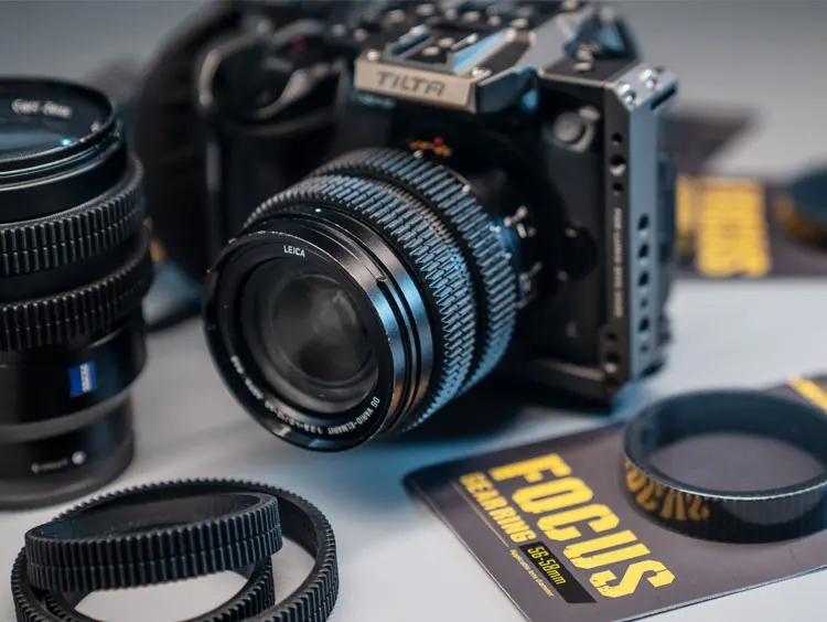 Tilta Follow Focus Gear Ring 360 회전 DSLR 카메라 액세서리 용 자동 원활한 포커스 기어 링 TA FGR PRT