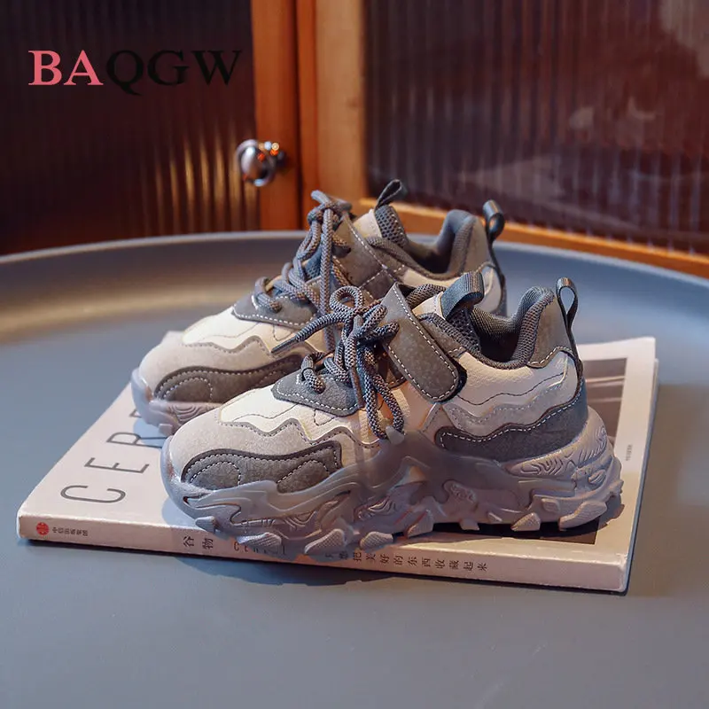 Kids Fashion Sneakers - Breathable Athletic Running Shoes For Boys & Girls (Hook & Loop Closure) - DREAM PAIRS 9 thumbnail image
