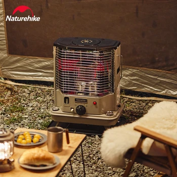 네이처하이크 휴대용 캠핑 스토브, 높은 화력 요리 용품, 솔로 텐트 스토브, 야외 피크닉 바베큐 캠핑 장작 스토브 등유난로