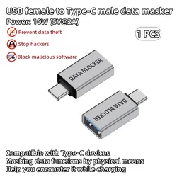 USB - C Charge - Only Data Blocker for Secure Travel Charging (AM - CG - PBQ - YS)