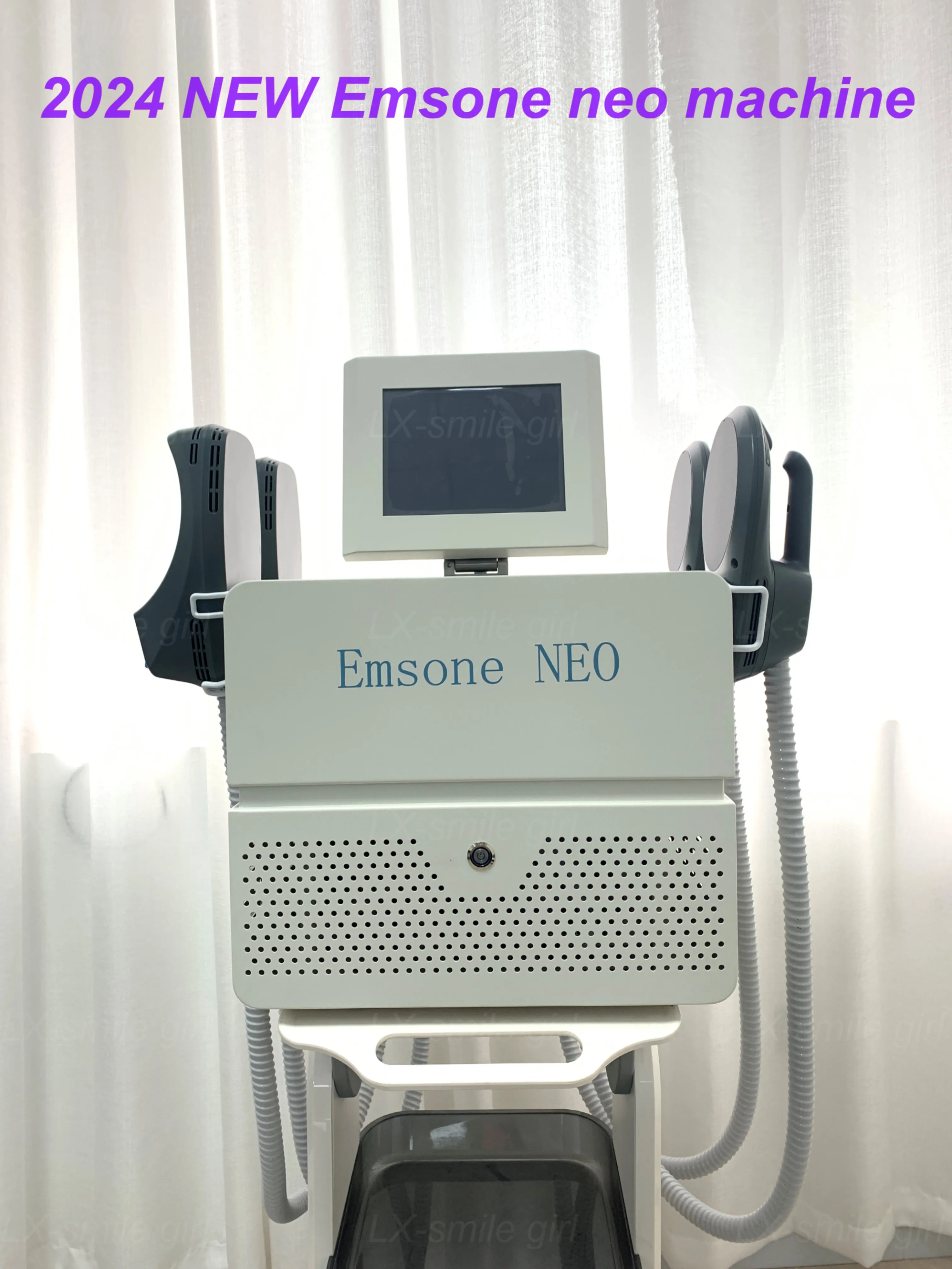 엠손 네오 6500W 노바 HI-EMT 200HZ 바디 조각 기계, 전자기 무게추, 근육 성형 기계, 2024 최신
