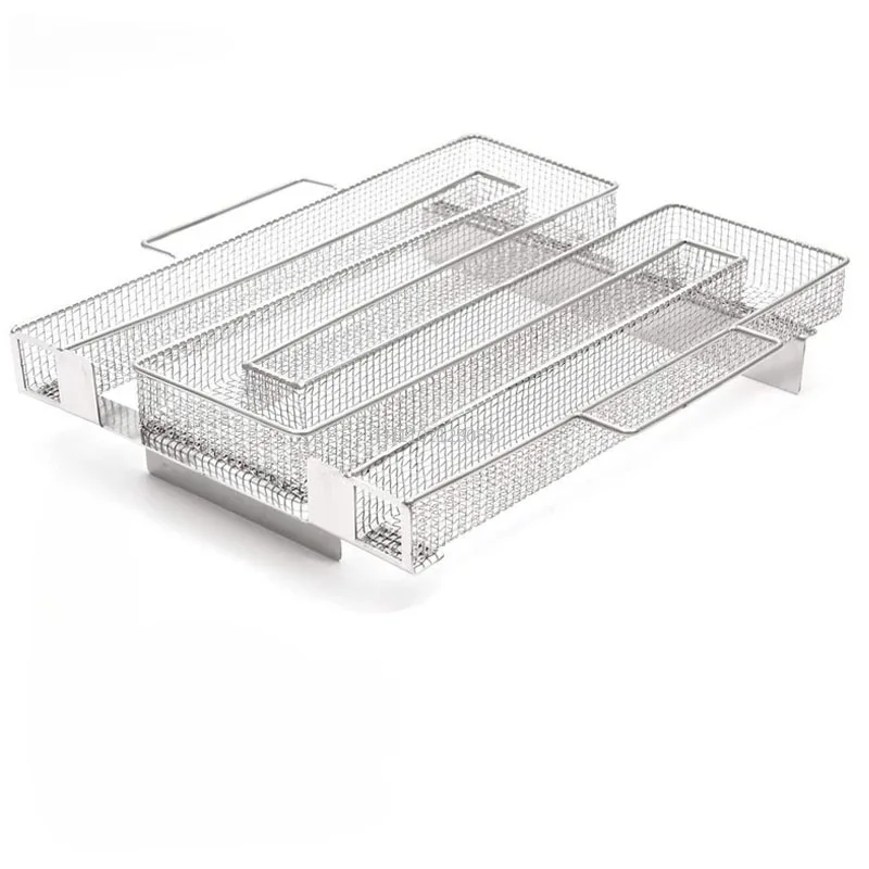 Barbecue Smoke Box Cold Smoke Generator Stainless Steel Grill Net BBQ Tool Accessory 1Pc