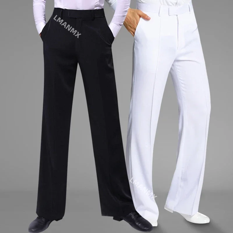 Men Latin Dance Trousers Ballroom Performance Standard Pants
