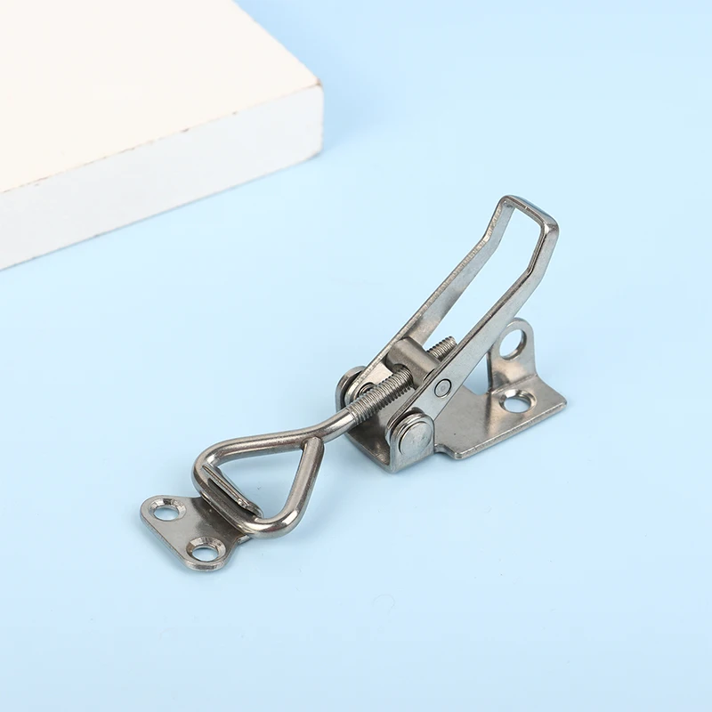 Stainless Steel Clamp Fastener 1Pc 304 Stainless Steel Clamp Deck Hasp Lock Boat Accessories Locker Anti Rattle Latch Fastener Clamp Marine Fastener stainless steel clamp fastener