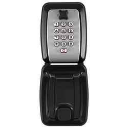 Key Box Wall Mounted Large Key Box Secure Waterproof Outdoor Key Box With 12 Code Rustproof Weatherproof Heavy Duty Key