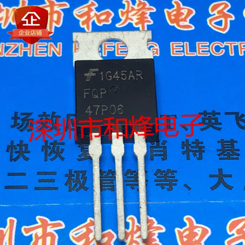 

5PCS-10PCS FQP47P06 TO-220 -47A -60V ORIGINAL ON STOCK