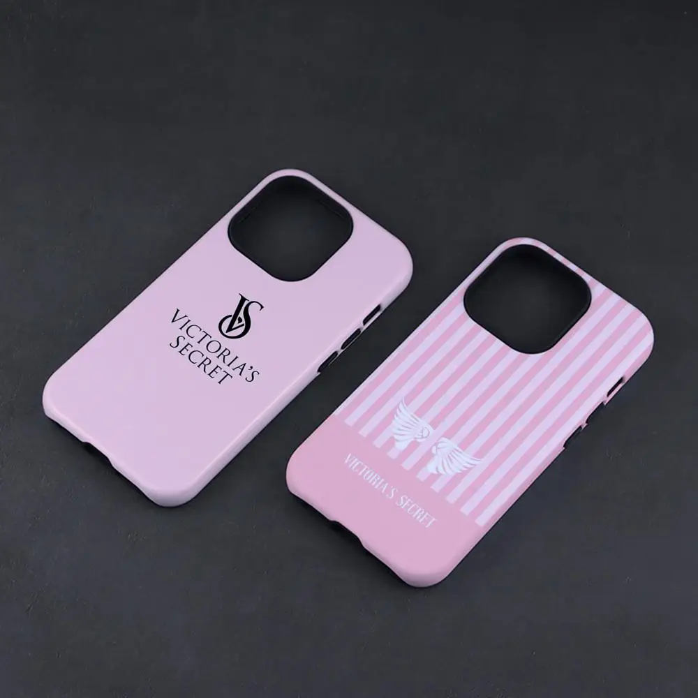 Coque IPhone 4/4S Victoria's Secret – Rose, Strass Et Ailes D'ange – NEUVE
