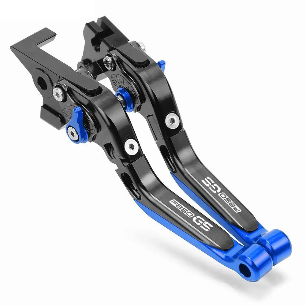 Palancas De Embrague Y Freno Cortas CNC Para BMW G310R Y G310GS 2017-2023 - Ajustables, Aluminio Negro