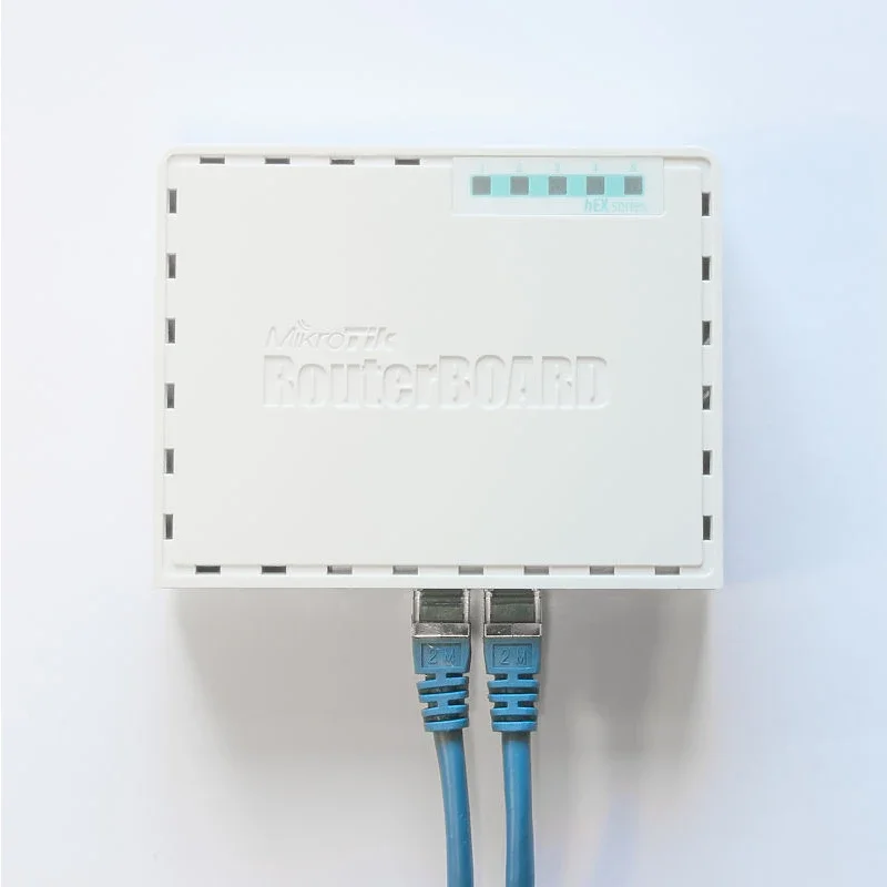 MikroTik RB750Gr3 Hex ROS 5-Port Mini Router 5x1000Mbps Ports RouterOS ...