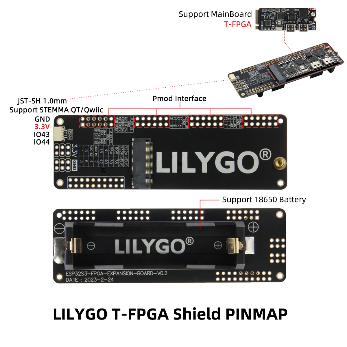 FPGA ESP32-S3 I5 microcontroladores de baixa potência WiFi Bluetooth5 Módulo