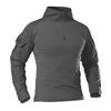 Camo Softair Combat Shirts Outdoor Uniform Tactical T-Shirt Cargo Airsoft Paintball Cotton Men Clothing Wear-resisting Outdoor 5