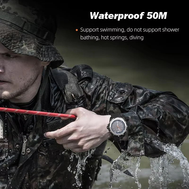 North edge evoque 2 relógio militar digital masculino à prova d'água 50m relógios de pulso esportivos masculinos energia solar luminoso relógio ambientalmente