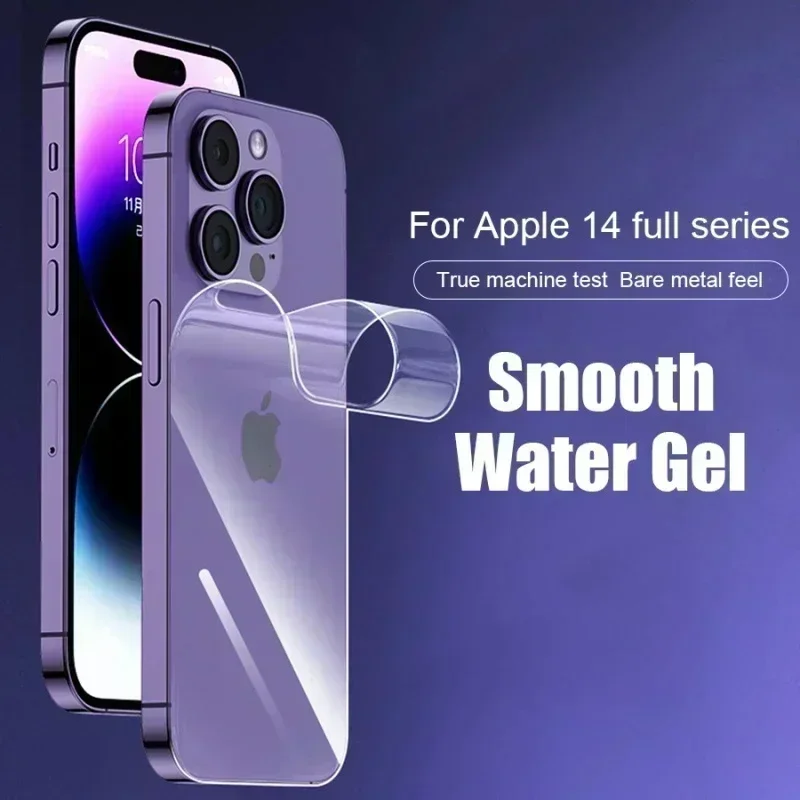 Hydrogel Film Screen Protector Set - Premium Soft Back Films (4-Pack)