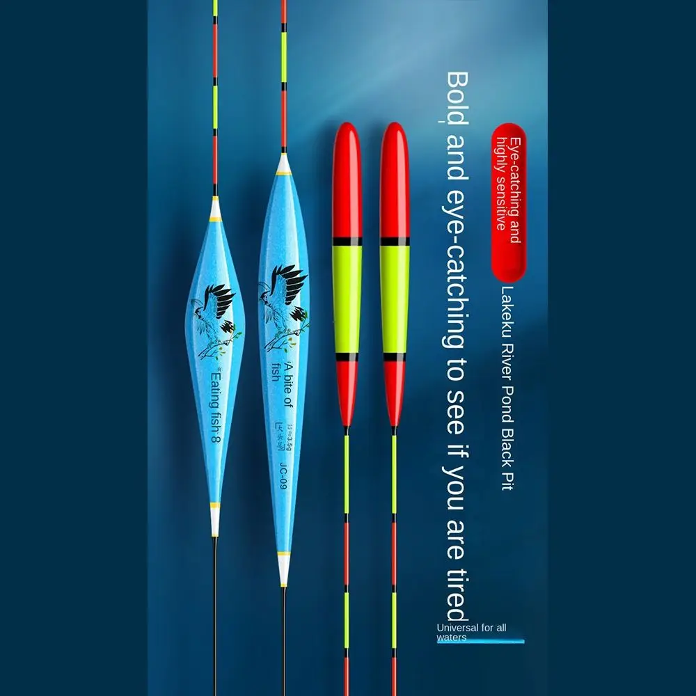 

Eye-catching triangle tail Rocky Fishing Lure Float Indicator sensitive Light Stick Floats Slip Drift Tube smart Floats Bobbers