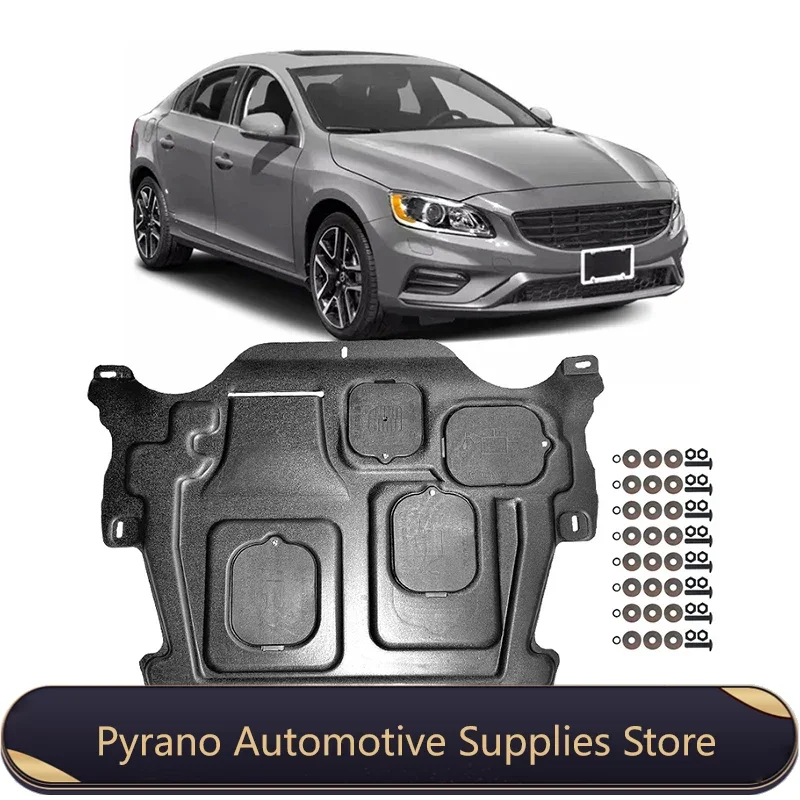 

Car Under Engine Guard Mudguard Board Splash Shield Mud Fender Plate Panel For Volvo s60l 2011-2018 2012 2016 1.6T 2.0T 3.0T