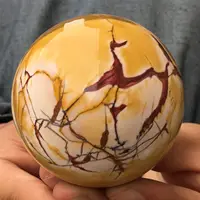 Beautiful Natural Mookaite Sphere Quartz Ball Reiki Healing 1