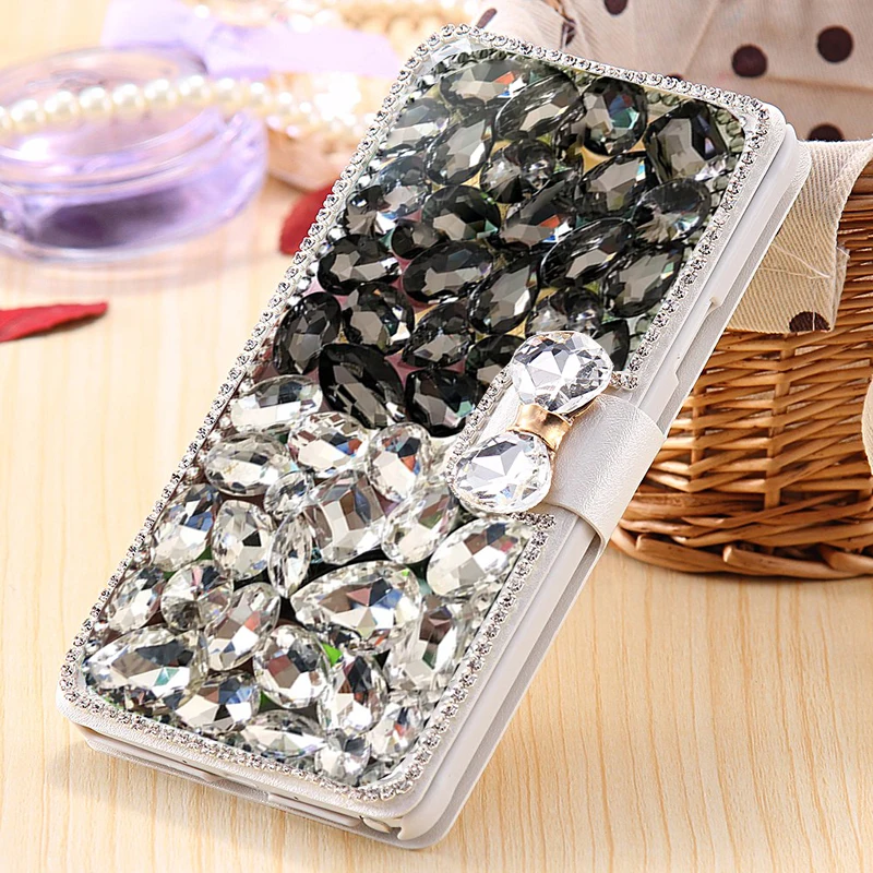 

Блестящий кожаный чехол для телефона Iphone 15 14 13 12 11 Pro Max, чехол с отделением для карт, держатель, кронштейн для Iphone X XR XSMAX 7 8 Plus, чехол со стразами