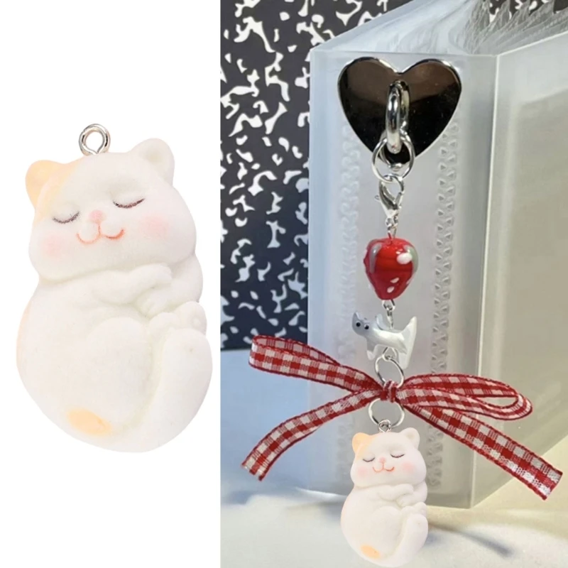 

Delightful 3D Cartoon Keychain Pendant Adornment Keyrings for Bags Backpacks