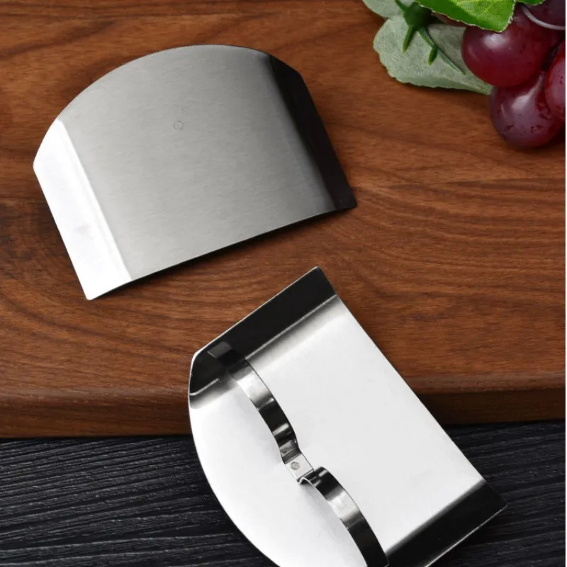 Stainless Steel Hand Finger Protector Chef Finger Guards For Cutting Guard Protector Avoid Hurting Kitchen Tool 1pc,finger protector,finger guard