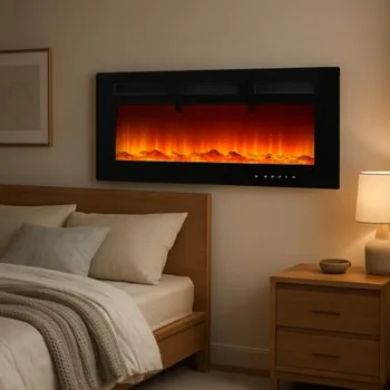 40-Inch Electric Fireplace 1