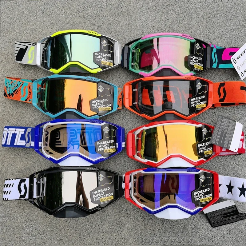 

New Ultra HD Anti-fog Goggles Clarity Motocross Enduro Cycling Moto Dirt Bike MX MTB Riding Sunglasses HD Mirrored 2023