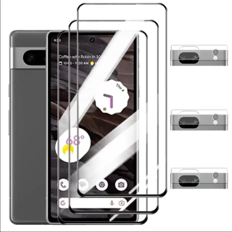 Pixel 8 Pro Vetro Temperato/Pellicola, Pixel 8 Protezione Dello Schermo Per Google Pixel 7A Di Protezione In Vetro Pixel 6A Pixel8 Pellicola Dell'Obie