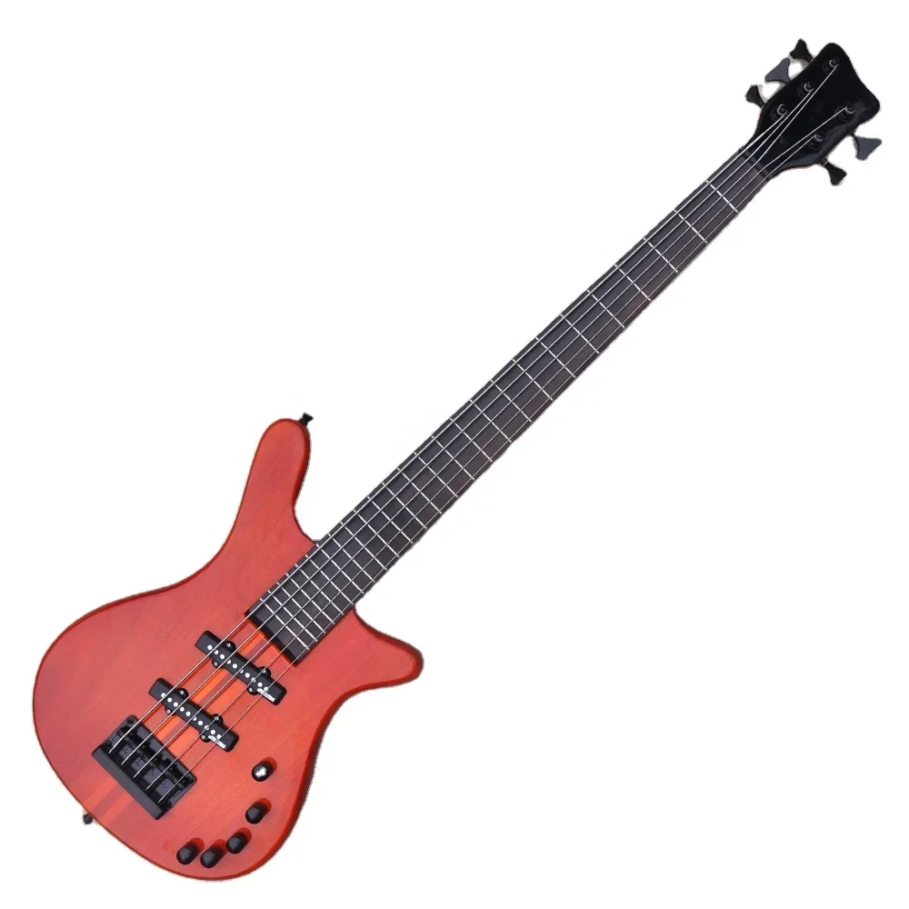 

Professional Neck Through 5 Strings Electric Bass Guitar