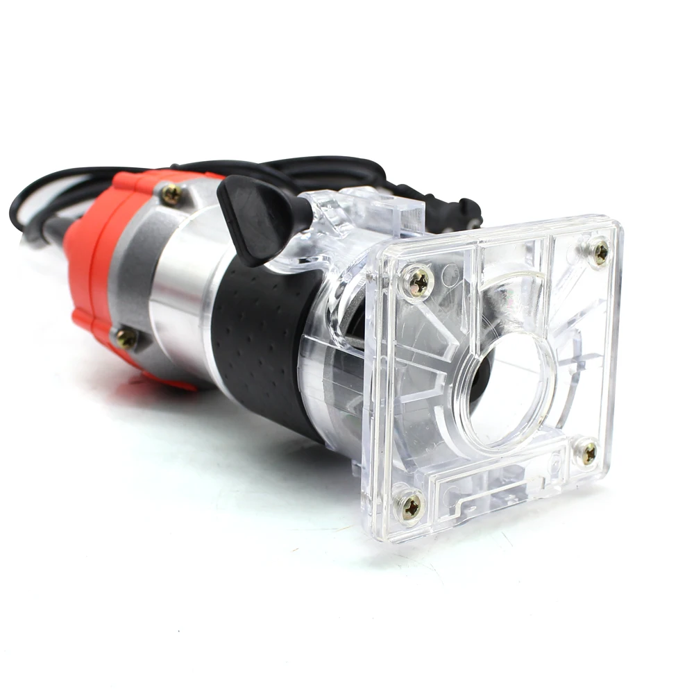 Electric Wood Laminator Router Trimmer DIY Power Tools 220V 30000r/min for Wood Trimming Slotting Cutting