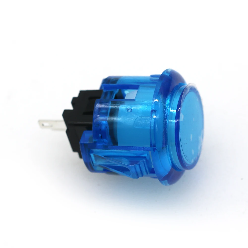 Clear Durable Arcade Push Button for Multicade Video Game Consoles
