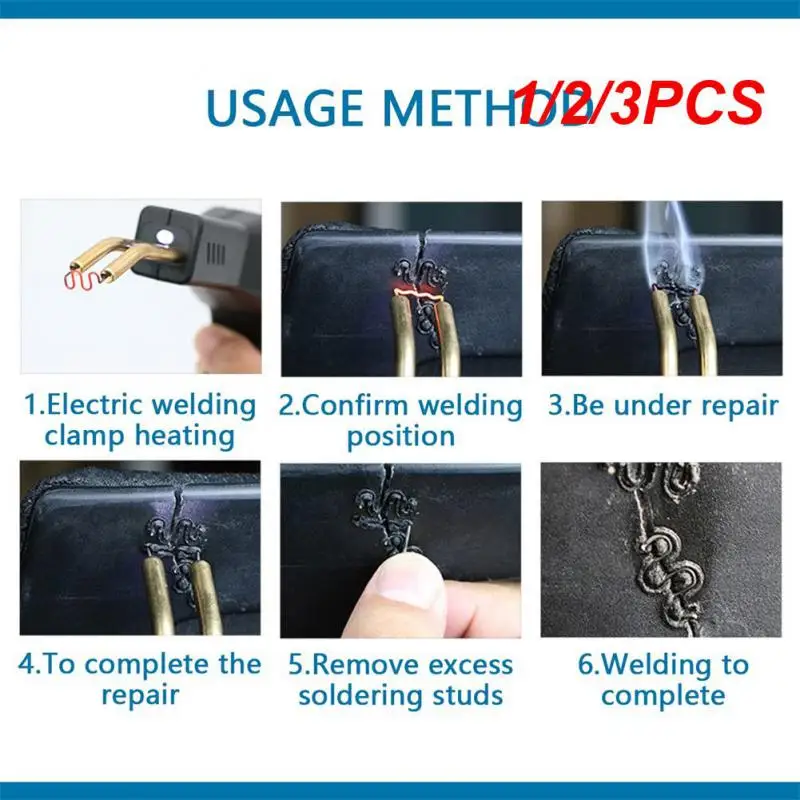 

1/2/3PCS Pieces of Hot Binding Staples for Plastic Welding Machine Car Bumper Repair Hot Melt Welding Tool
