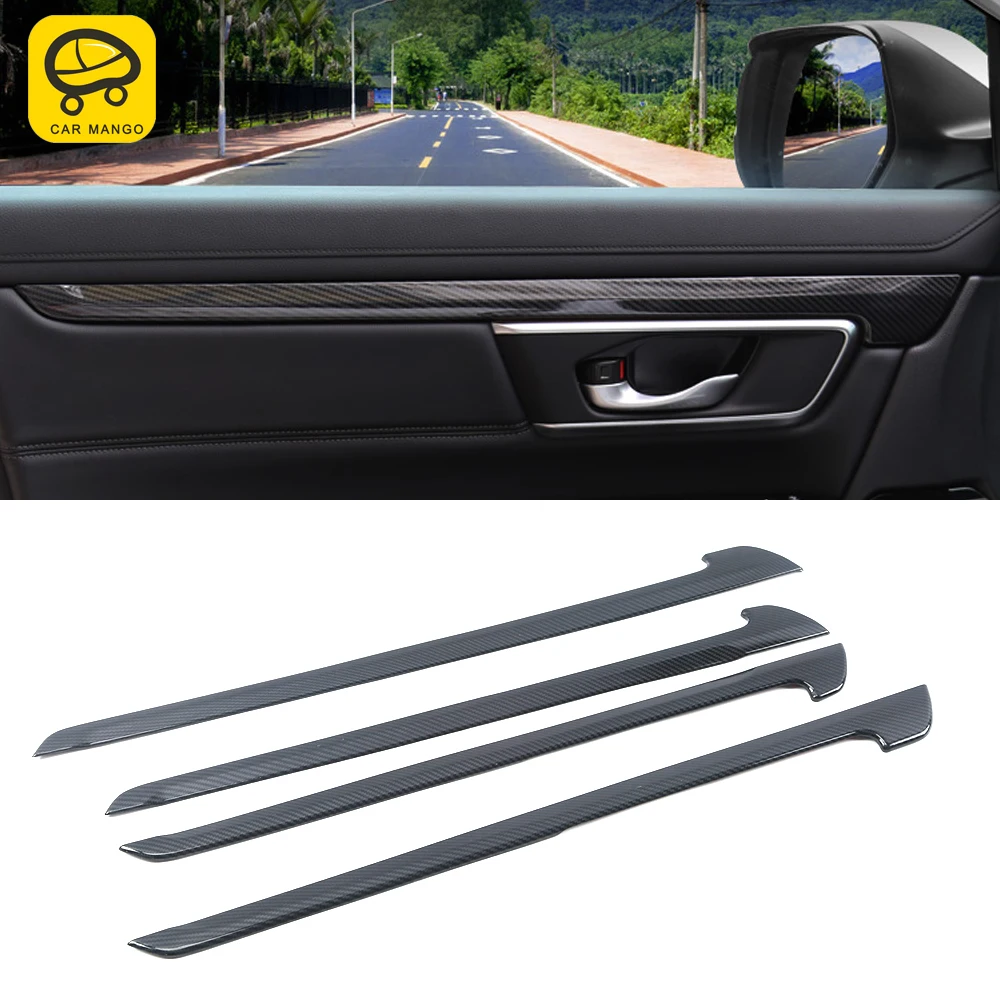 

Car Accessories for Honda CR-V 5th 2017-2022 CRV Inner Gate Door Window Panel Trim Cover Frame Sticker Interior Decoration