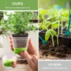 Plastic Square Flower Pot Provides Stability Prevents Slipping Scratching For Succulents Cacti Herbs Outdoor Living Accessories 5