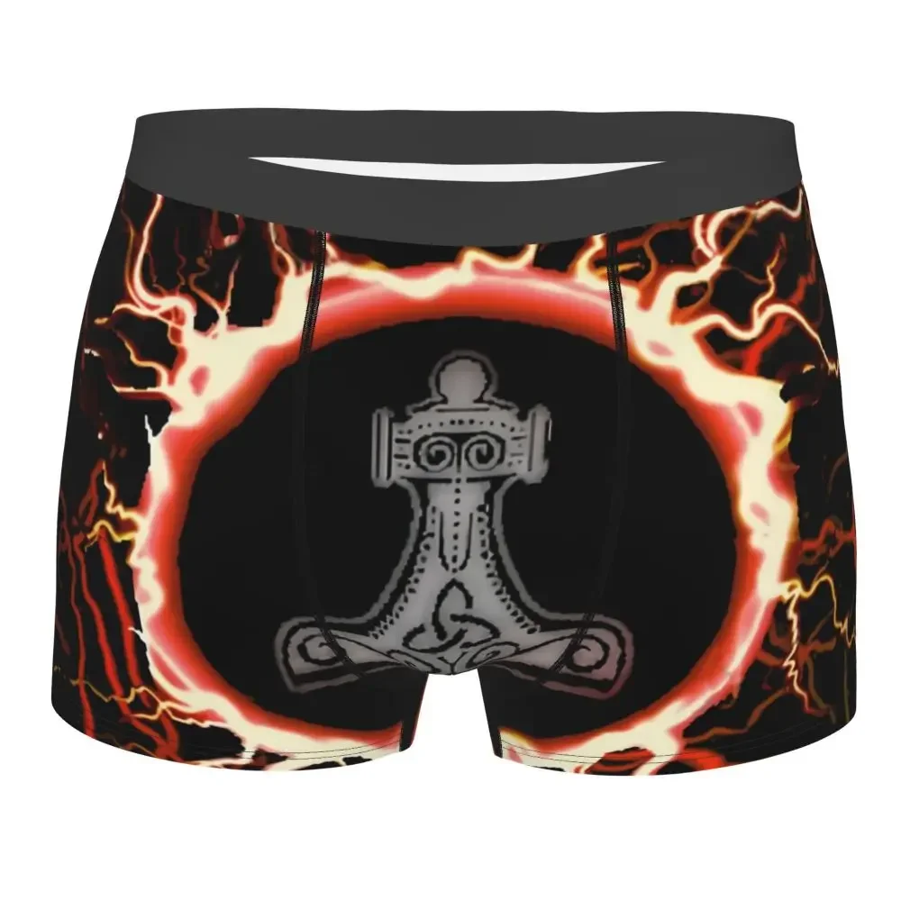 

Thors Hammer Norse Mythology Vikings Underpants Homme Panties Male Underwear Ventilate Shorts Boxer Briefs