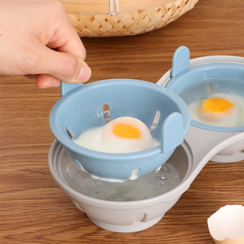 4Pcs Microwave Cooking Set Heat Resistant Oven Bacon Baking Plate Egg  Steamer Fried Egg Box Potato Rack Cookware Kitchen Gadgets - AliExpress