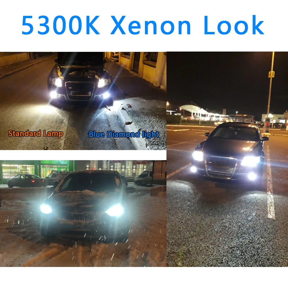 Xencn H1 12v 55w P14.5s Bule Diamond Light 5300k Xenon White Light