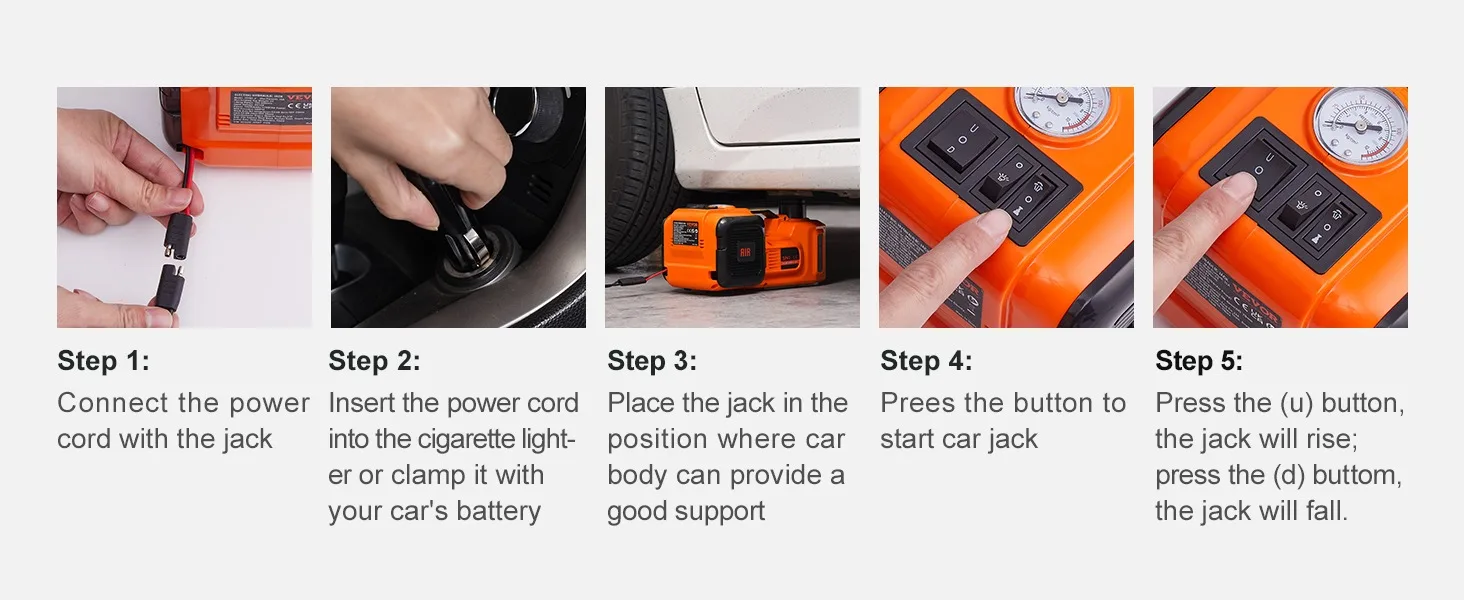 electric jack for car