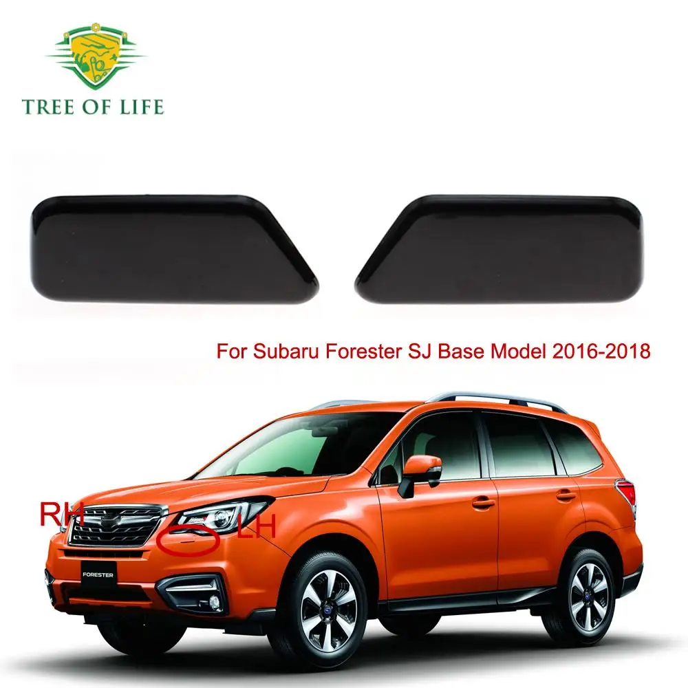 

For Subaru Forester SJ Base Model 2016 2017 2018 Front Headlight Washer Nozzle Cover Headlamp Water Spray Jet Cap 86636SG380