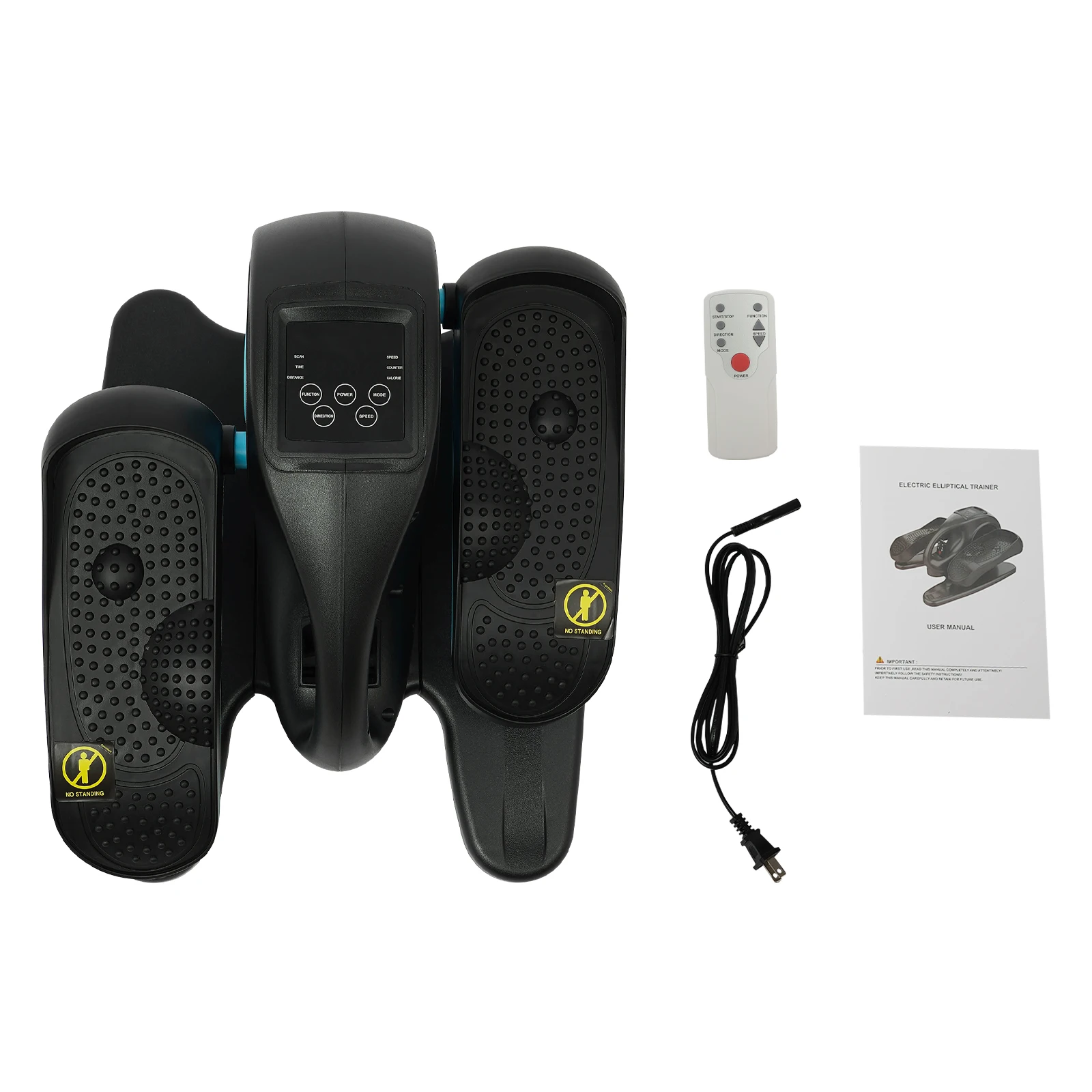 Under Desk Exerciser Fully Assembled Pedal Exerciser with Remote Control 5