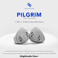 Elysian PILGRIM 1DD+3BA Hybrid Driver In-Ear Monitors Earphone with Pentaconn Ear Connector wired Earbuds 3.5mm 4.4mm hidizs 1
