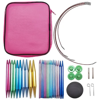 Aluminum Circular Knitting Needle Set 1