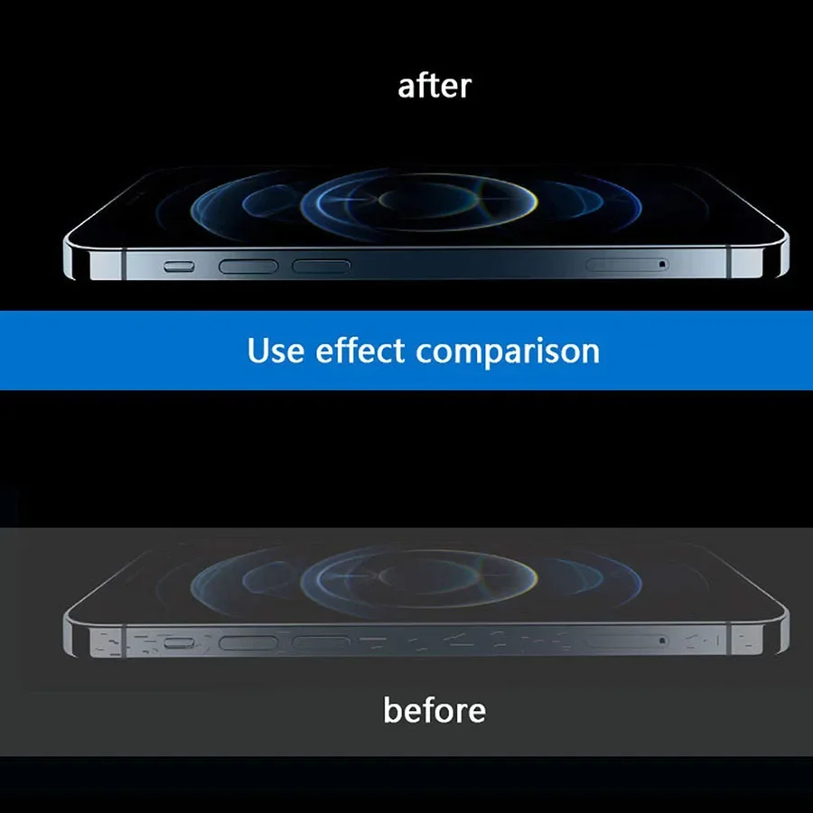 iPhone 14 13 12 Pro 미니 프레임 보호 보호기 테두리 하이드로 겔 필름 iPhone 14 Pro Max 용 투명 무광택 전화 측면 필름